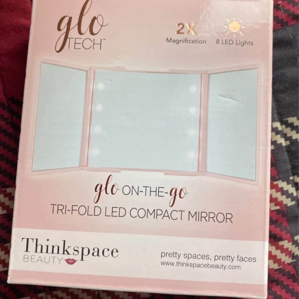Led Compact Mirror